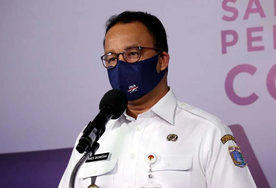 Gubernur Anis Baswedan Berlakukan Kembali  PSBB Mulai 14 September 2020