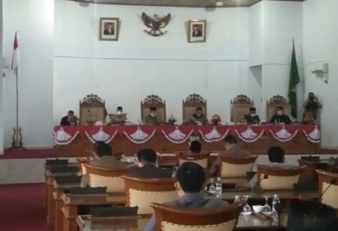 DPRD Kabupaten Seluma Gelar Paripurna Usulan Pengangkatan Bupati Dan Wakil Bupati Terpilih 