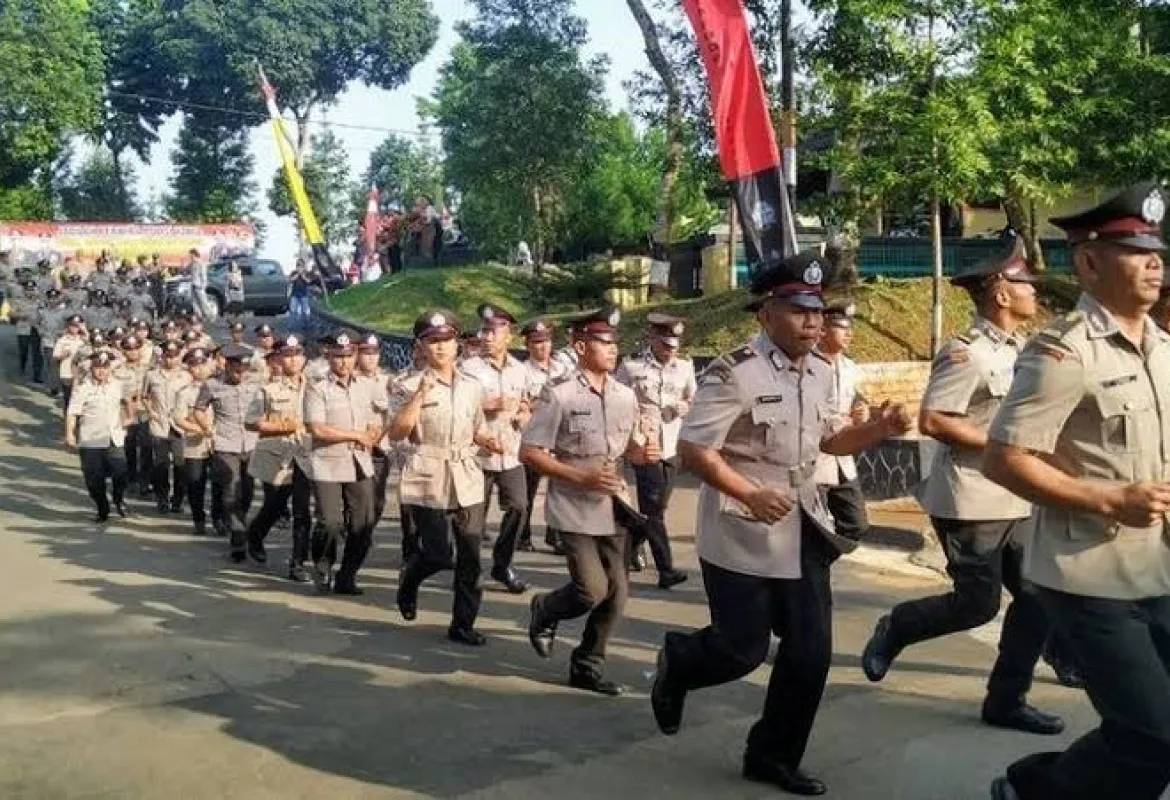 Siswa Setukpa Polri awal mula munculnya klaster Aparat Keamanan