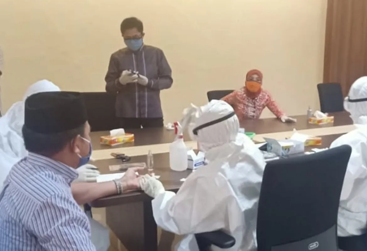 Rapid Test di DPRD Provinsi Bengkulu