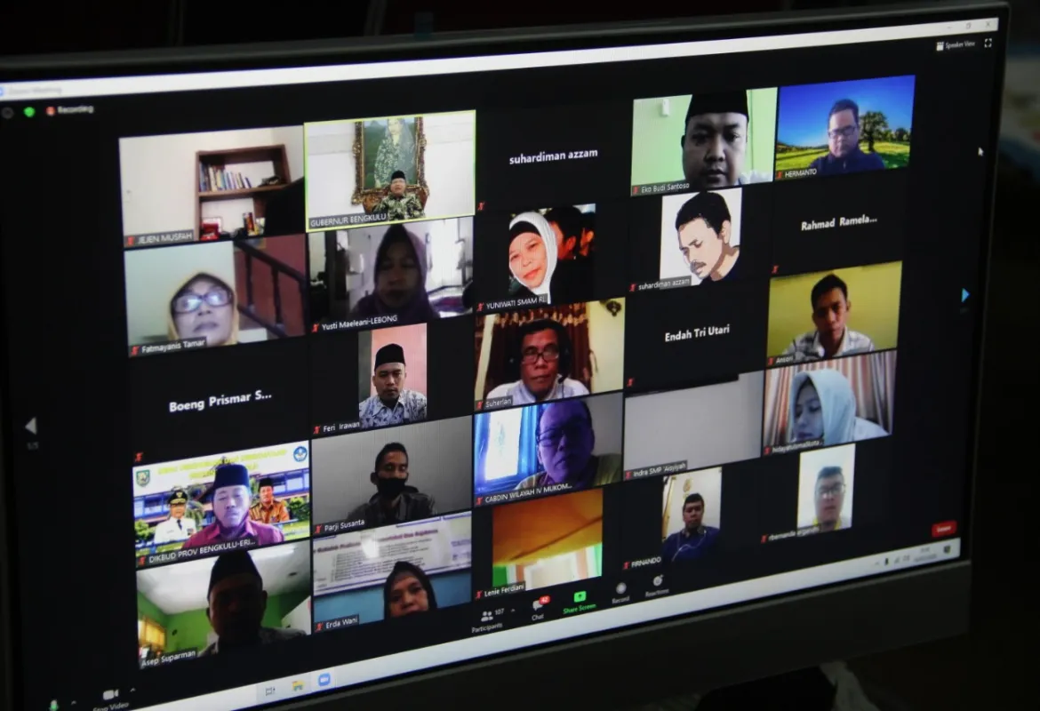 Gubernur Rohidin Tetapkan Sistem Belajar Tahun Ajaran Baru di Masa Pandemi