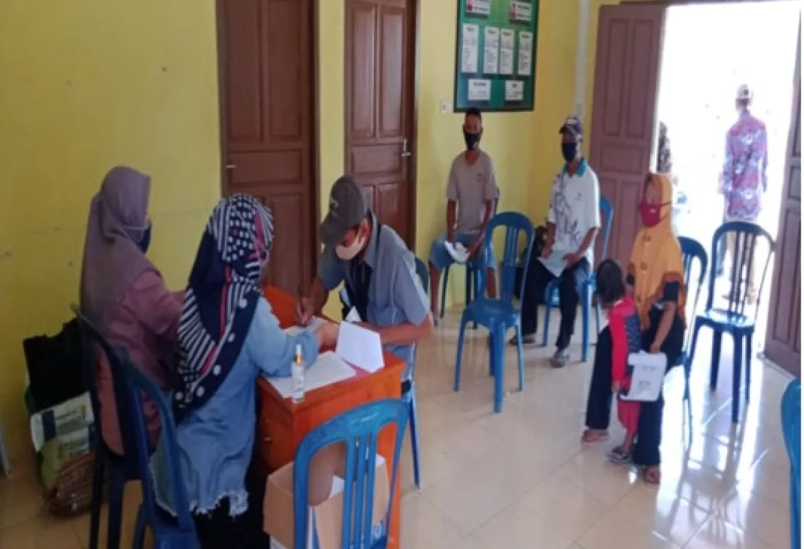 Ini Yang Dikatakan Ketua Tim Pansus Covid-19 DPRD Seluma Saat Pantau Penyaluran BST Pemda