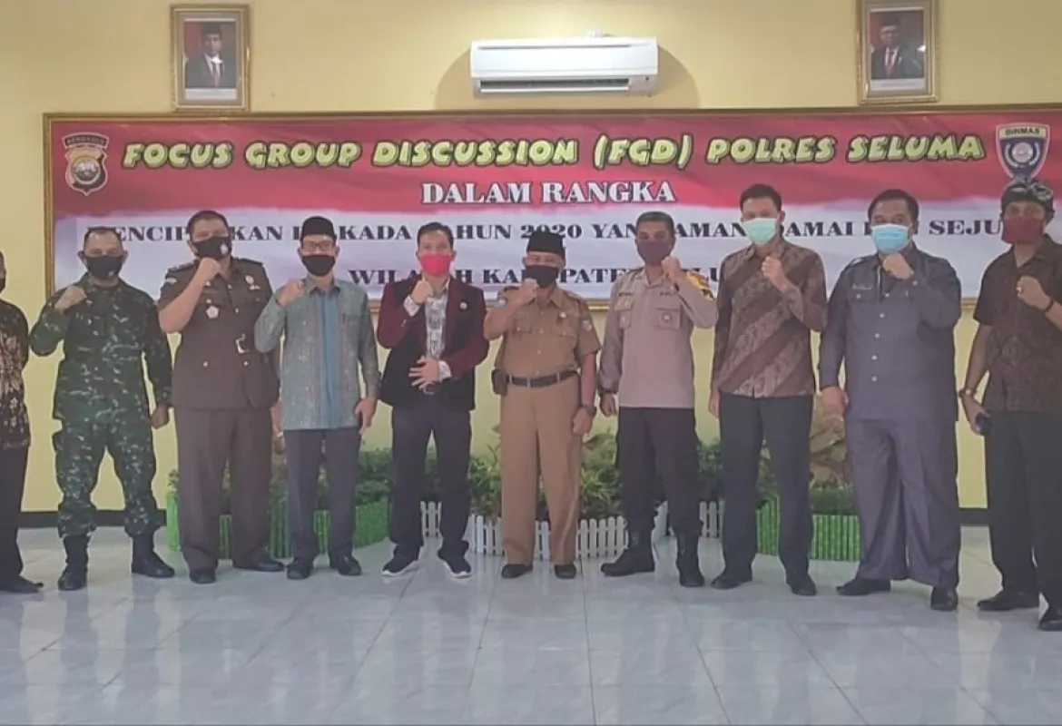 Nofi Eriyan Andesca, S.Sos, Menghadiri Kegiatan Focus Grup Discussion (FGD) Polres Seluma