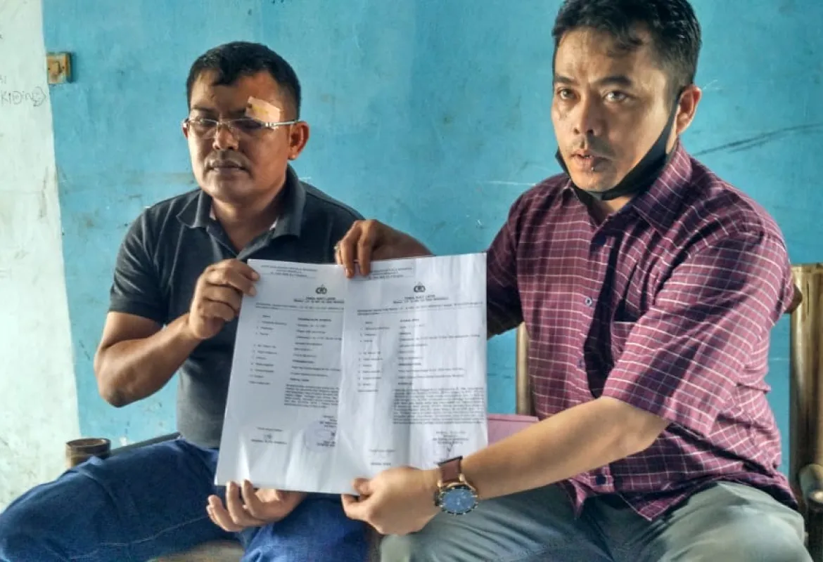 Oknum Perwira Polisi Polda Bengkulu Diduga Keroyok Warga di Polsek Gading Cempaka