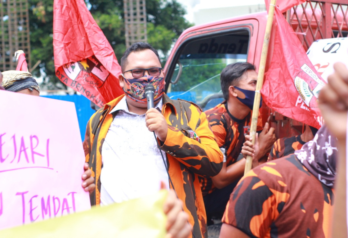 Masih Dalam Suasana Duka, Ketua MPW Tunjuk Caretaker Ketua Pemuda Pancasila Kota Bengkulu