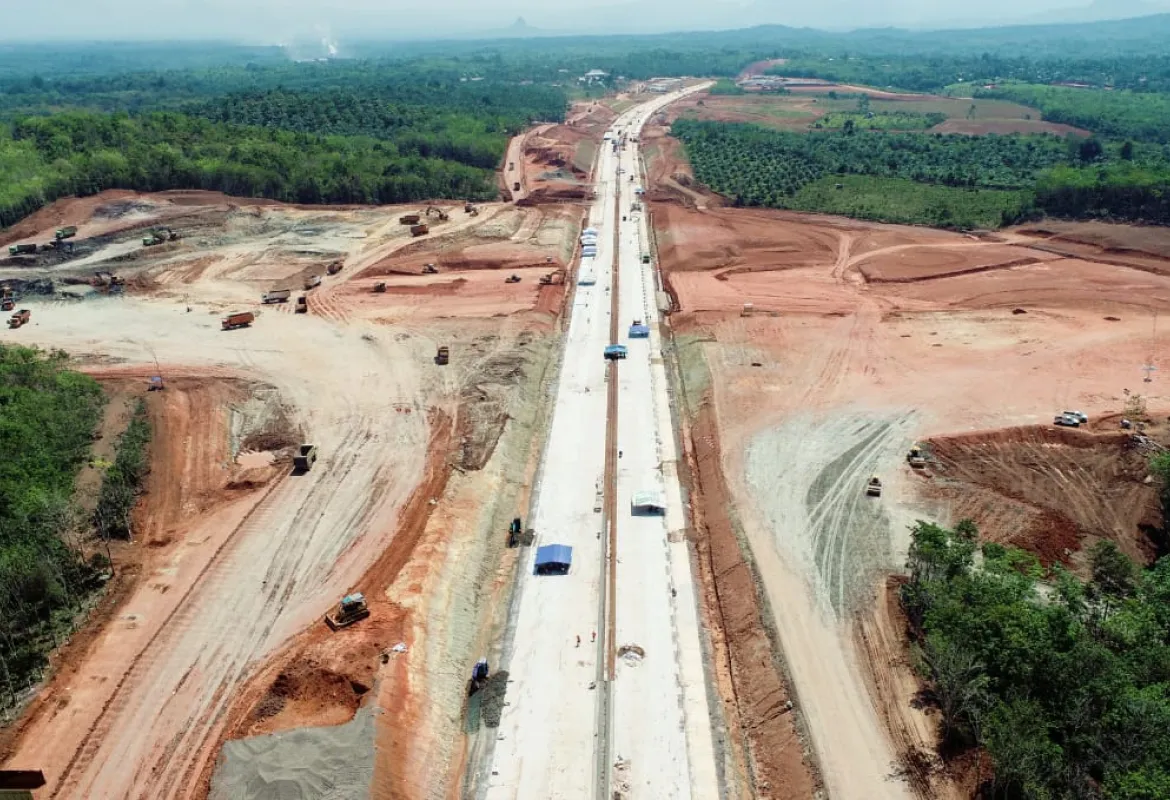 Progres Pembangunan Jalan Tol Disambut Gembira Masyarakat Bengkulu