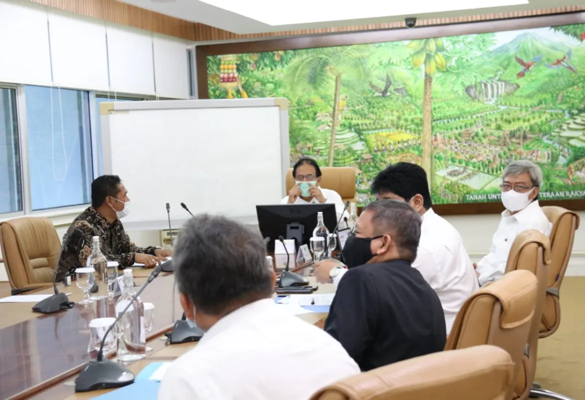 Menteri ATR/BPN RI Setujui Lahan Eks HGU PT. BRI Dibangun Stadion Bertaraf Nasional