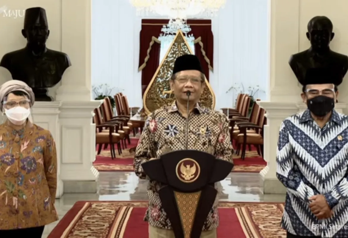 Keterangan Pers Menkopolhukam Berkaitan Dengan Pidato Presiden Mengecam Presiden Perancis Emmanuel Macron