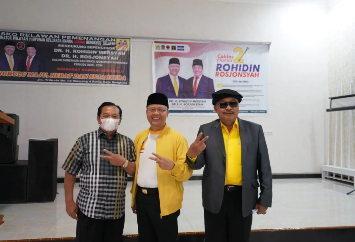 Iskandar Dayok : Rohidin-Rosjonsyah Pasangan Ideal