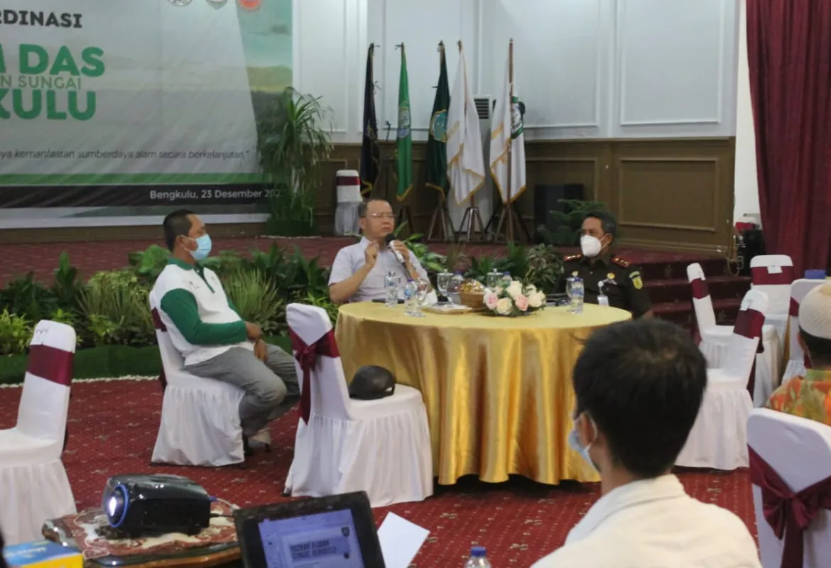 Gubernur Bengkulu : Perlu Komitmen Bersama Mengatasi Permasalah DAS Bengkulu