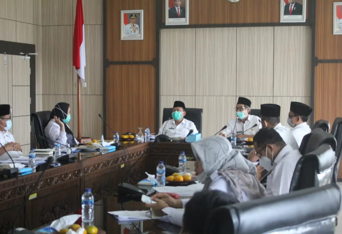 Pemprov Bengkulu Bahas Pergeseran APBD untuk Penanganan Covid -19