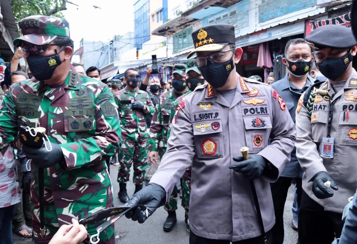 Panglima TNI dan Kapolri