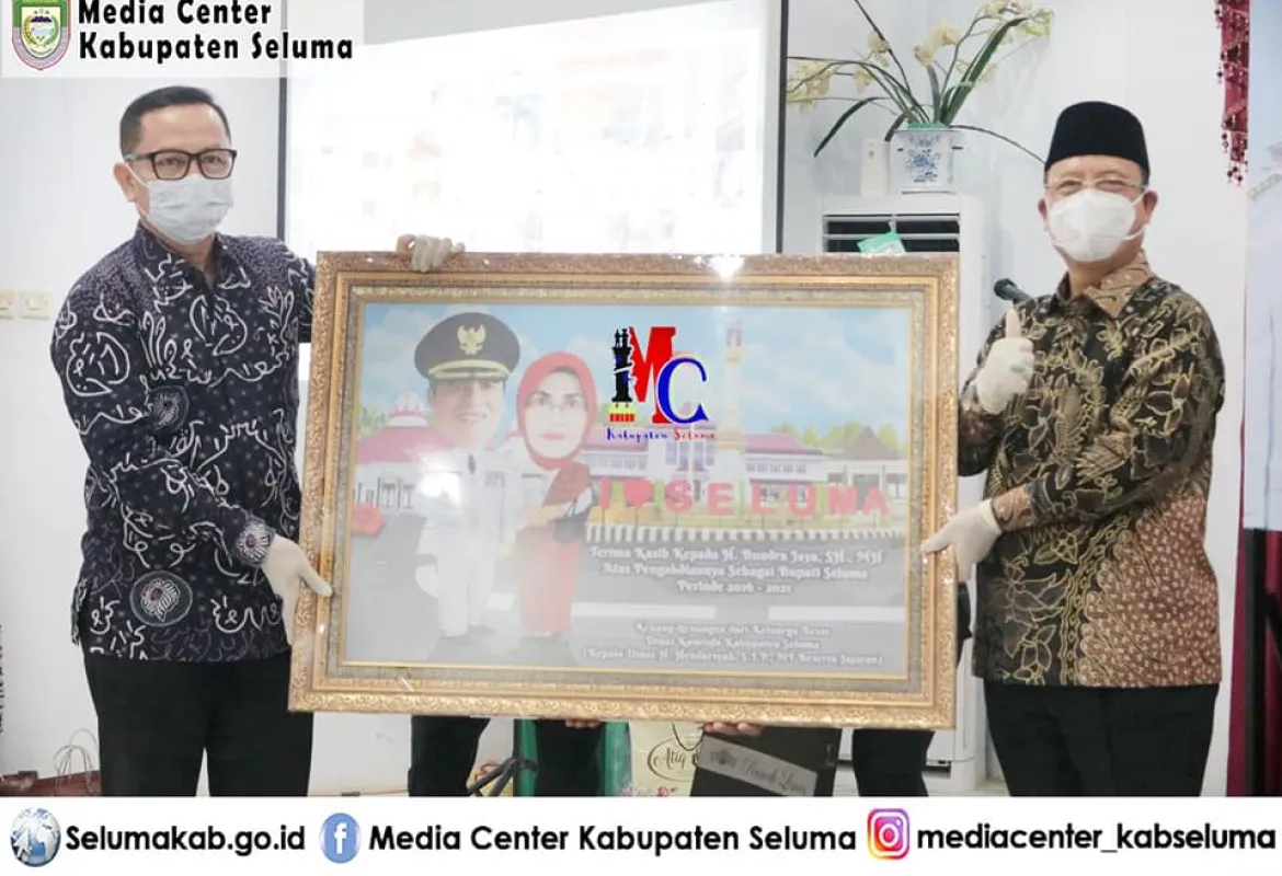 Pelepasan Purna Tugas Bupati dan Wakil Bupati Seluma Periode 2016-2021