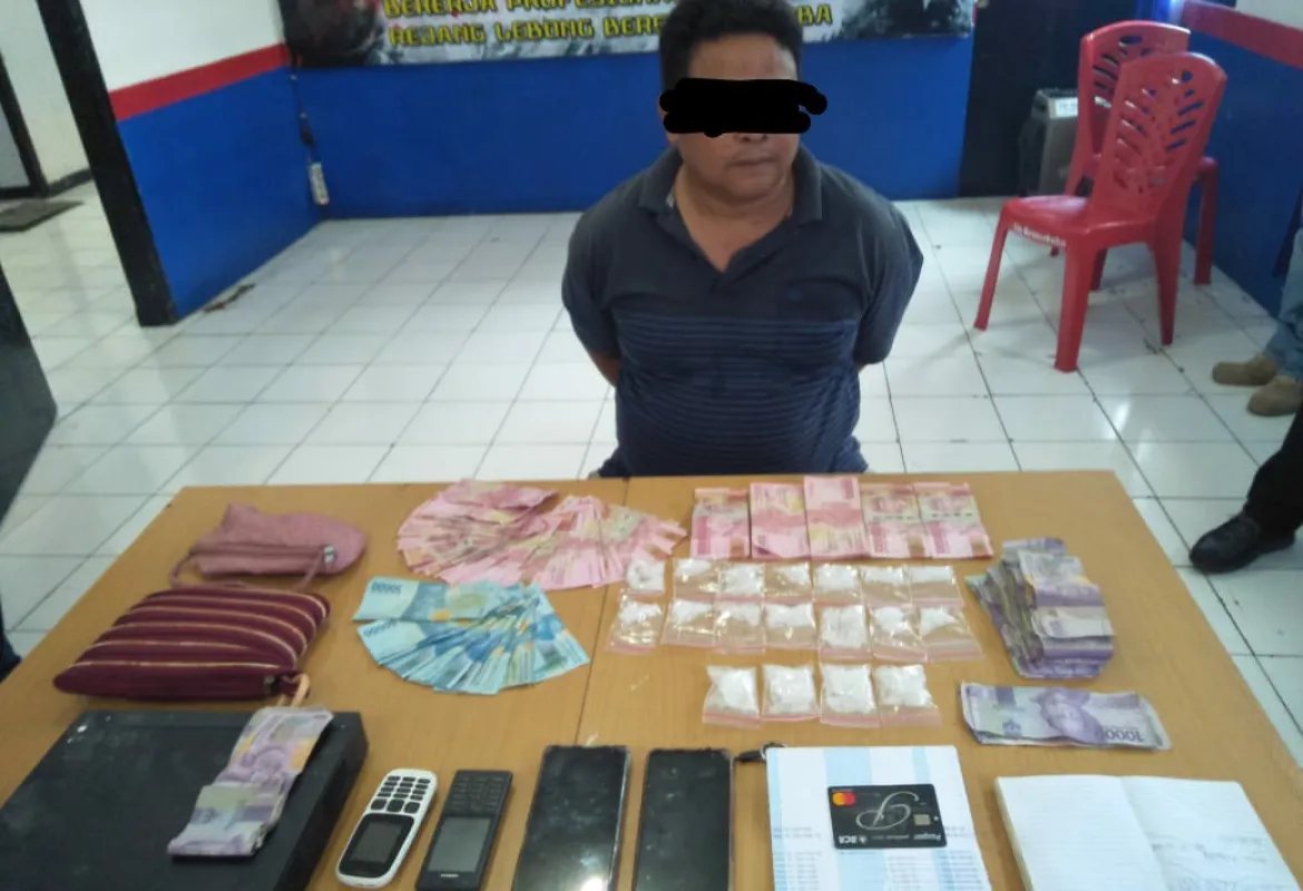 Bandar Narkoba, Warga Binduriang Diamankan Polres Rejang Lebong