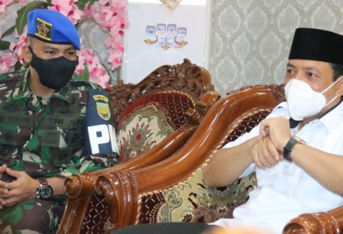 Wawali Dedy Terima Kunjungan Dandenpom II/I Bengkulu Guna Perkuat Sinergitas dan Silaturahmi
