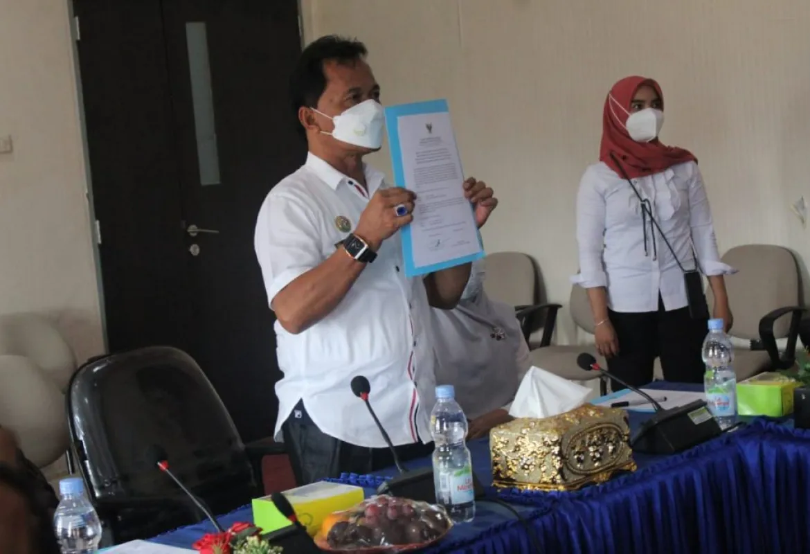 Bupati Benteng Terima LHP Kinerja SPBE dari BPK RI