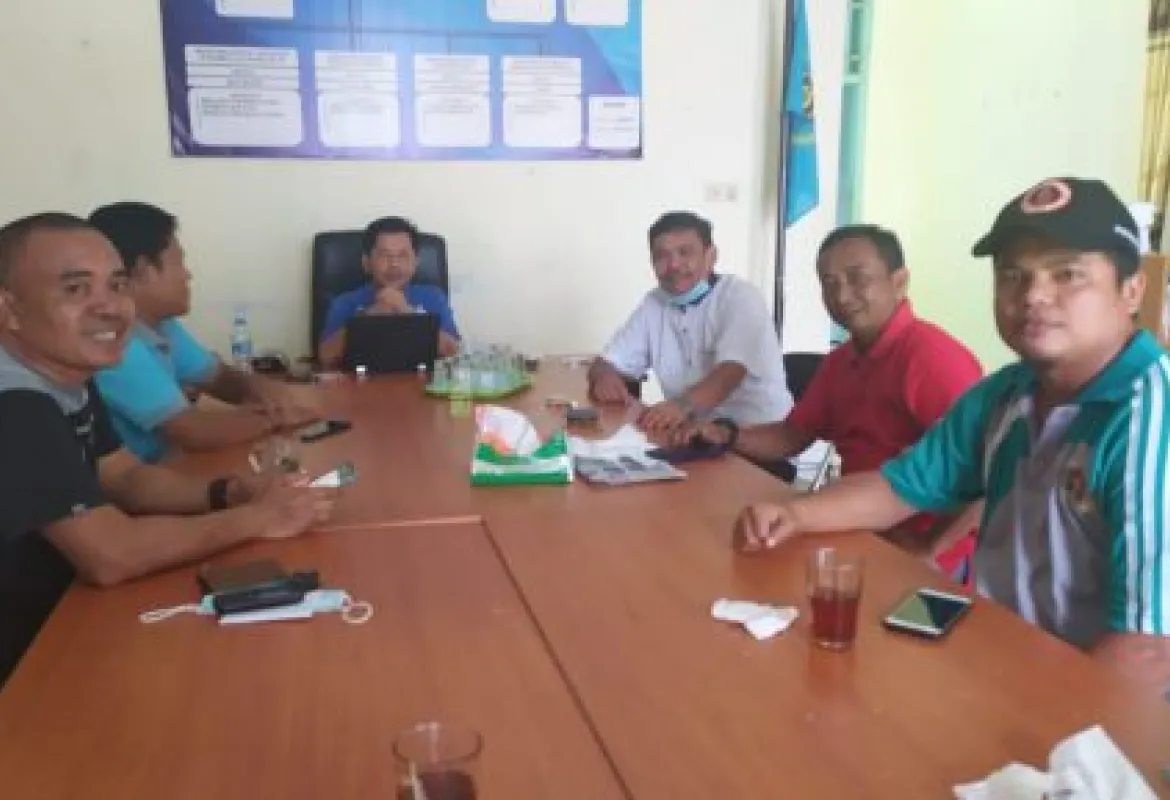 Silaturahmi ke PWI, Wabup Haidir Ajak Majukan Mukomuko