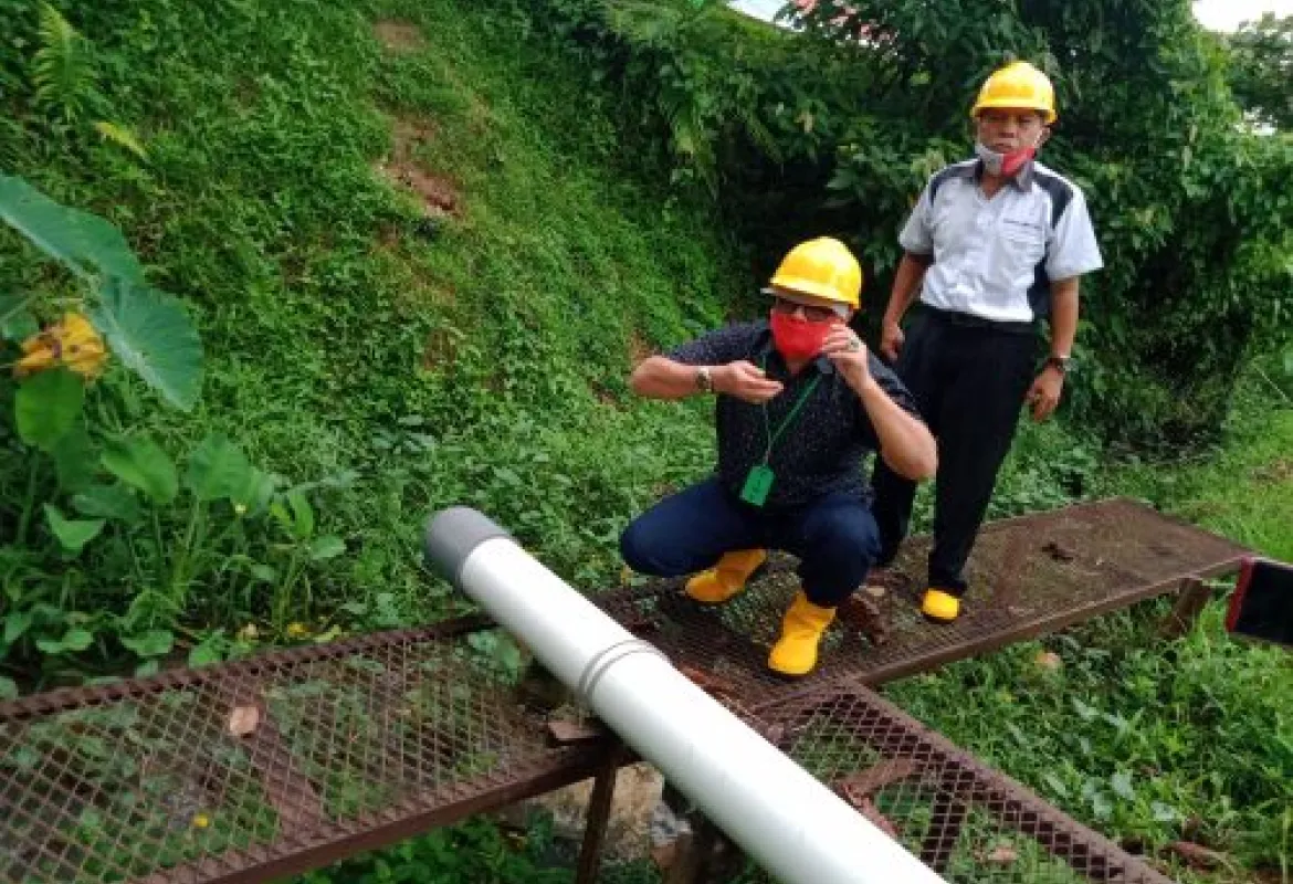Pimpinan DPRD Bengkulu Selatan Sidak Limbah PT BSL