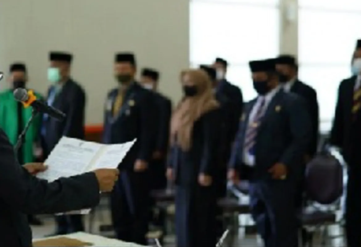 Bupati Kuantan Singingi Lantik 46 Orang Jabatan Fungsional Tertentu