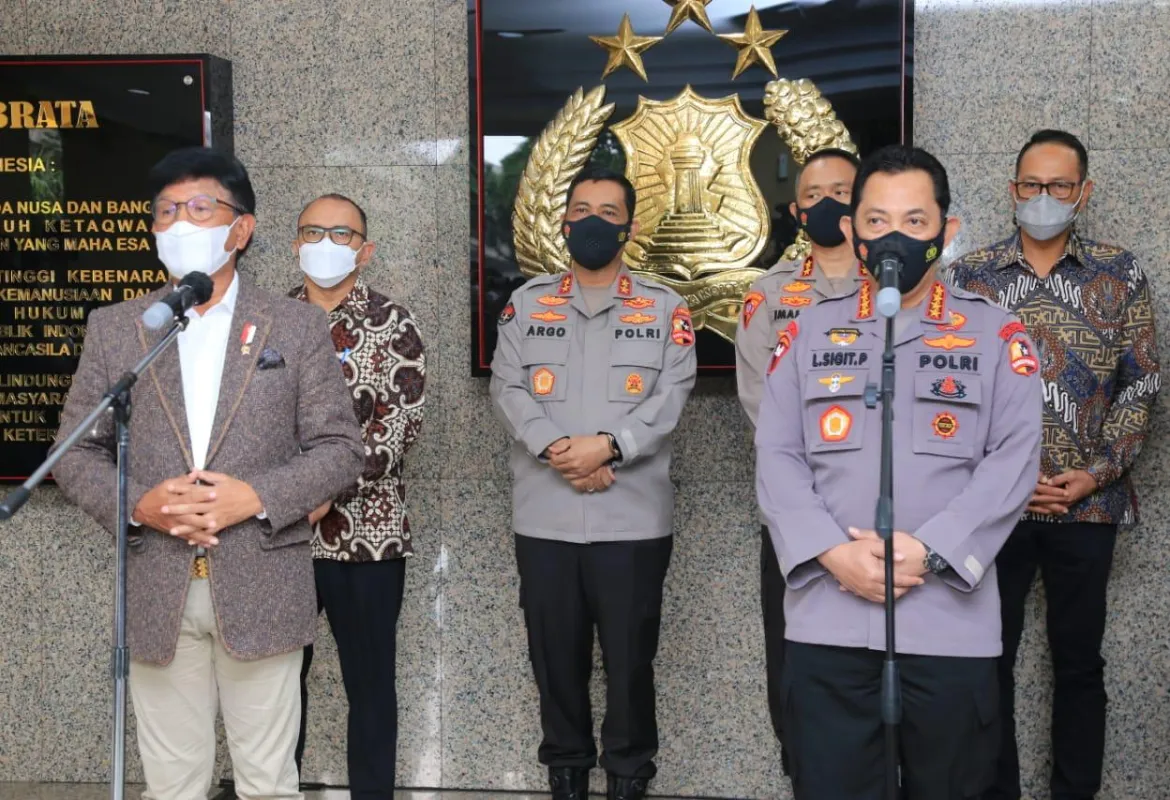 Kapolri dan Kemkominfo