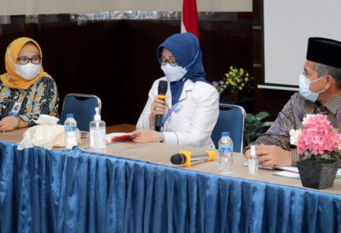 Bupati Siak Alfedri Terima Audiensi Plt Deputi ADPIN BKKBN