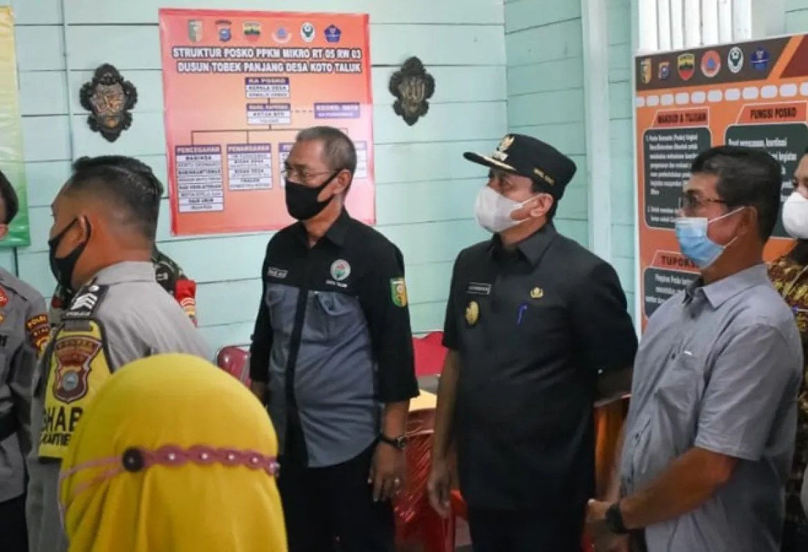 Wabup Kuansing, Suhardiman: Masyarakat Harus Patuhi Prokes
