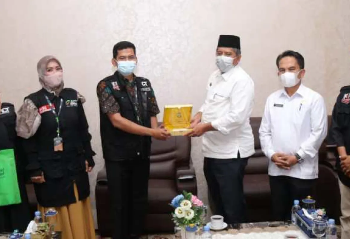 Bupati Alfedri Terima Kunjungan Tim Aksi Cepat Tanggap Provinsi Riau