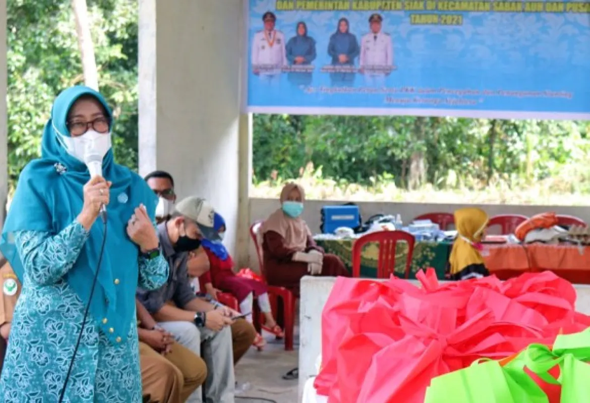 Tim Penggerak PKK Upayakan Penurunan Angka Stunting Tahun 2021 Di Kabupaten Siak