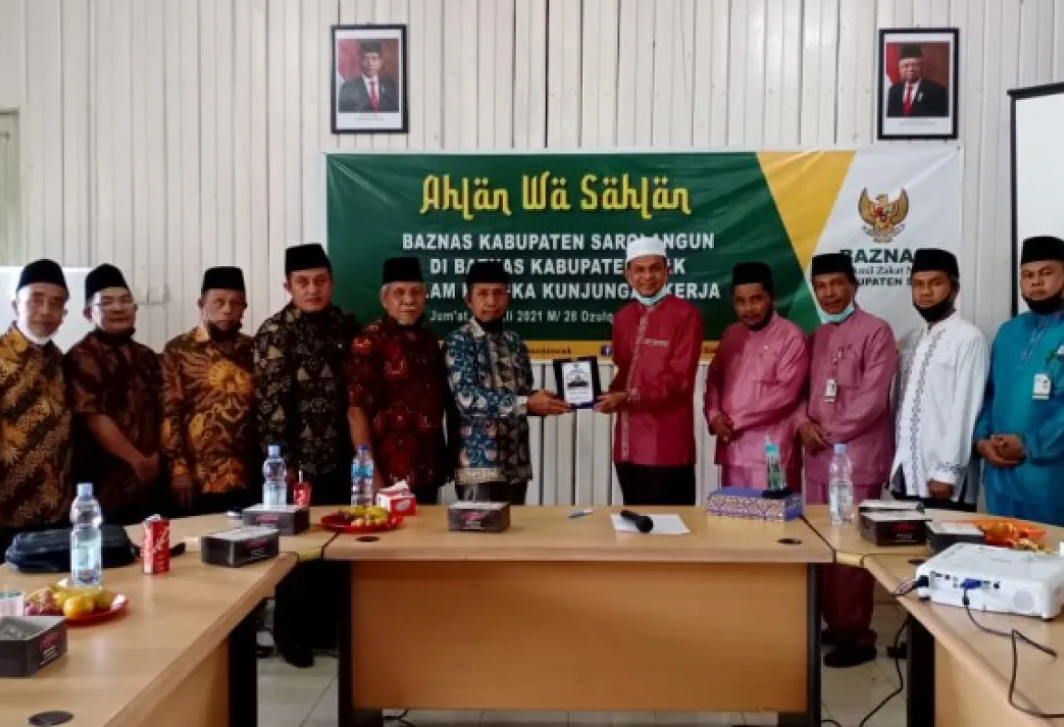 Baznas Siak Terima Kunjungan Kerja Baznas Kabupaten Sarolagon - Jambi