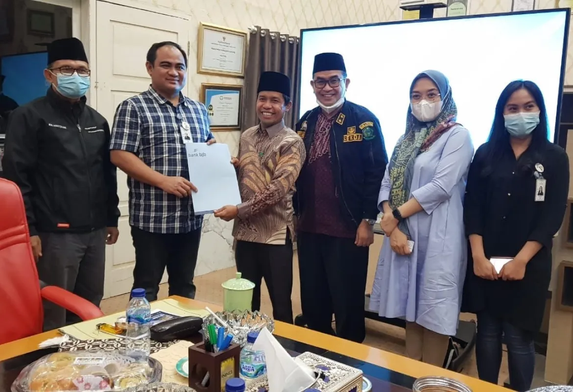 Bupati Lebong Kopli Ansori Terima Kunjungan Audiensi Perwakilan Bank Jabar Banten