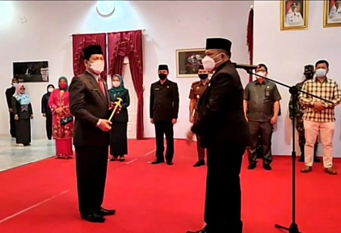 Bupati Seluma Lantik Pejabat Sekretaris Daerah