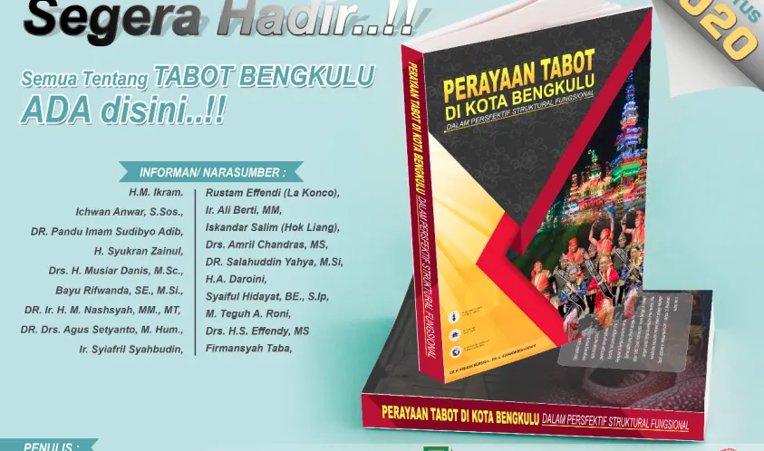Buku Perayaan Tabot Rohidin Mersyah - Herawansyah Ikram dapat respon yang luar biasa dari Pemerintah Iran