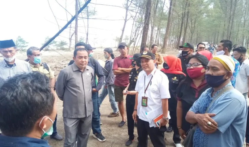 DPRD Kota Sidak TWA Pantai Panjang, Menindak Lanjuti Laporan LSM Gemawasbi