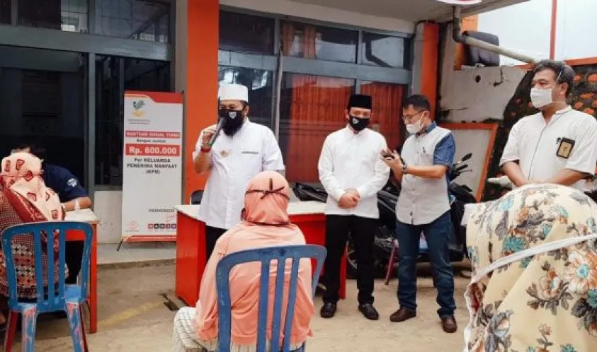 Walikota Pantau Pencairan Bantuan Sosial Tunai