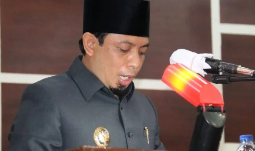 Wawali Sampaikan Nota Pengantar Raperda LPj Pelaksanaan APBD 2019 Dalam Rapat Paripurna DPRD Kota Bengkulu