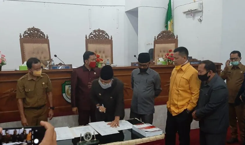 Rapat Paripurna DPRD Kabupaten Seluma, Agenda Kesepakatan Bersama Tentang KUA-PPAS RAPBD 2020