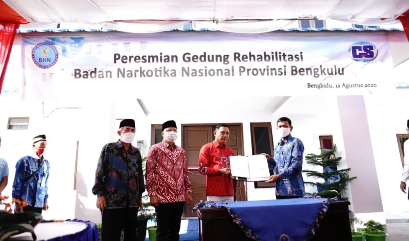 Gubernur Bengkulu Tawarkan Kerjasama Pelatihan Keterampilan Pasien Rehab