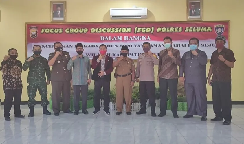 Nofi Eriyan Andesca, S.Sos, Menghadiri Kegiatan Focus Grup Discussion (FGD) Polres Seluma