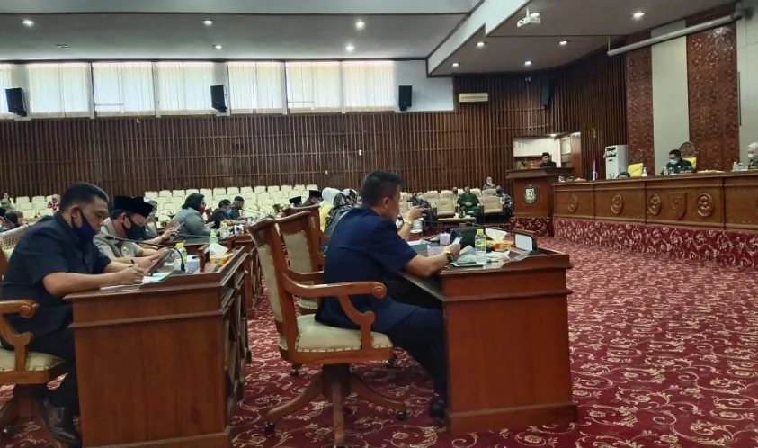 DPRD Provinsi Gelar Rapat Paripurna, Agenda Jawaban Gubernur Bengkulu Terhadap Pandangan Umum Fraski-Fraksi