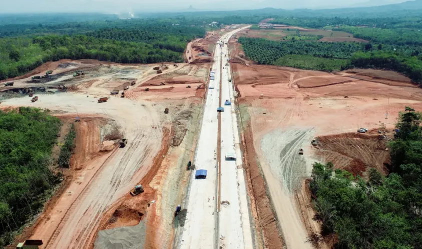 Progres Pembangunan Jalan Tol Disambut Gembira Masyarakat Bengkulu