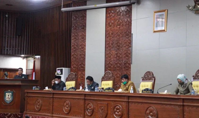 Badan Anggaran Setujui Raperda APBD-P Provinsi Bengkulu 2020 Dilanjutkan Pembahasannya