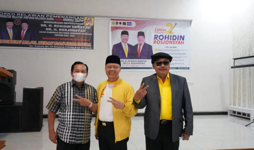 Iskandar Dayok : Rohidin-Rosjonsyah Pasangan Ideal