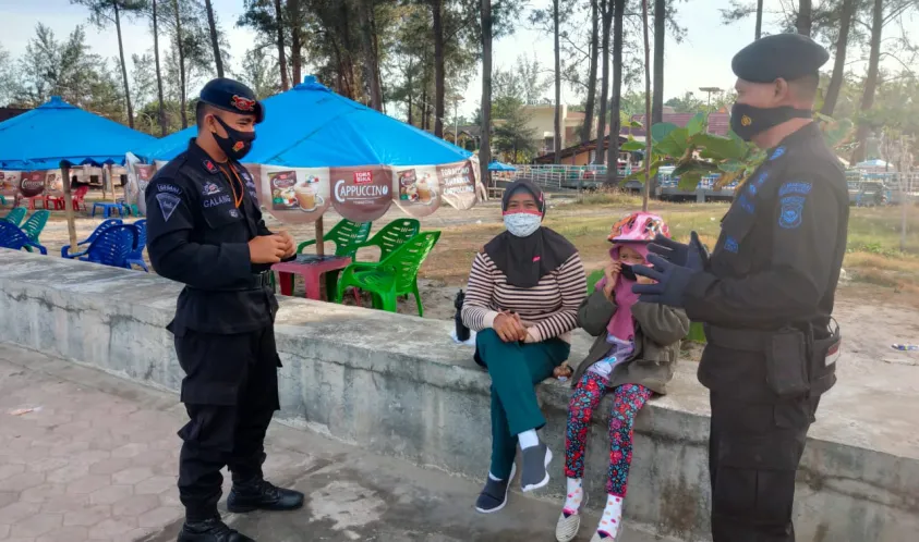 Personil Polda Bengkulu