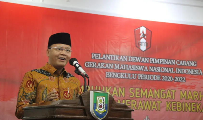 Rohidin Mersyah : Keberadaan Organisasi Kemahasiswaan dan Kepemudaan Menjadi Penyeimbang Kinerja Pemerintah