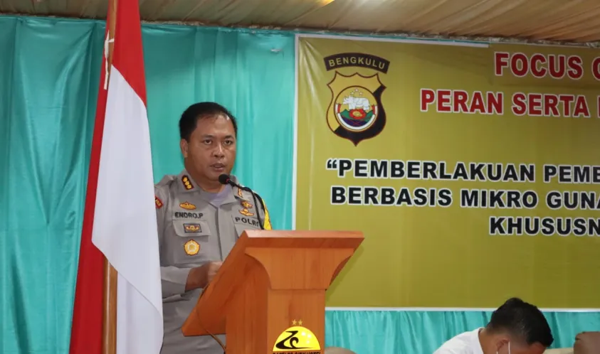 Pembukaan FGD, Dir Binmas Polda Bengkulu Tegaskan Perlu Adanya Kesadaran Bersama Cegah Covid-19