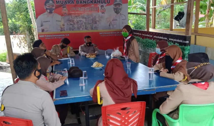 Kapolres Bengkulu Apresiasi Pembentukan Saka Bhayangkara Polsek Muara Bangkahulu