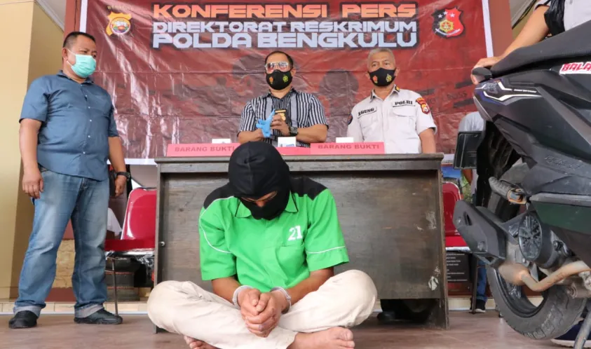 Pemuda Terekam CCTV Bobol Rumah Warga Kebun Beler di Bekuk Tim Jatanras Polda Bengkulu