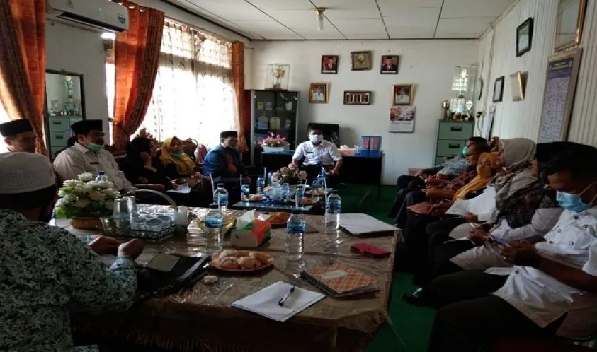DPRD Kabupaten Kampar Kunjungi Disdik Dharmasraya Terkait Belajar Daring