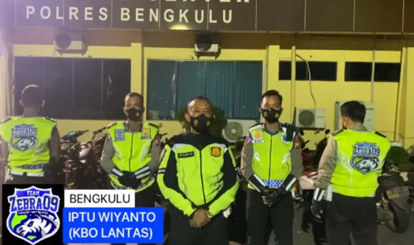 KBO Satlantas Polres Bengkulu Iptu Wiyanto