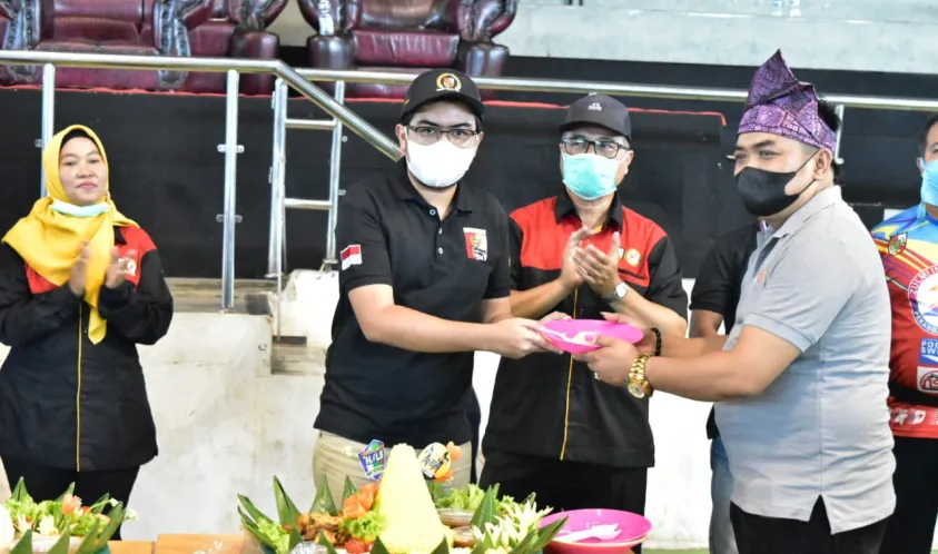 Wakil Ketua DPRD Kota Pekanbaru Hadiri Pelantikan Pengurus Hangtuah Inline Skate